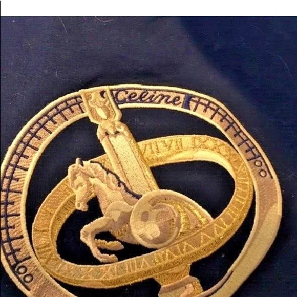 CELINE PARIS M Top LOGO T shirt Made in italy - Picture 5 of 8